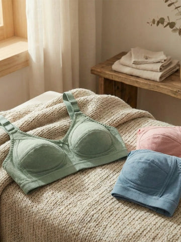 Non-Padded Cotton Bra – Pack of 3