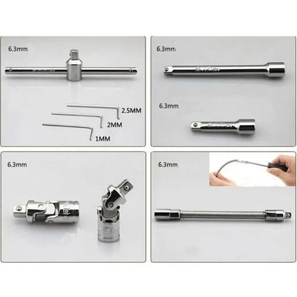46-in-1 compact tool kit