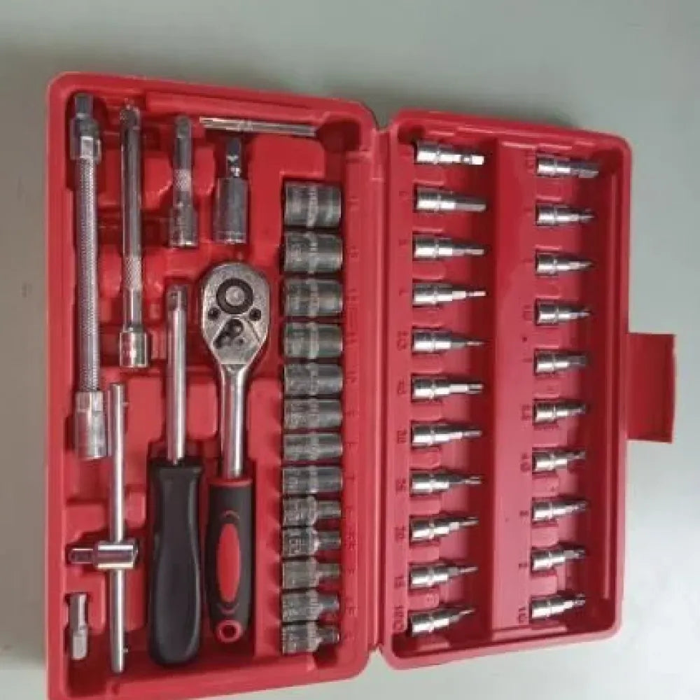 46-in-1 compact tool kit
