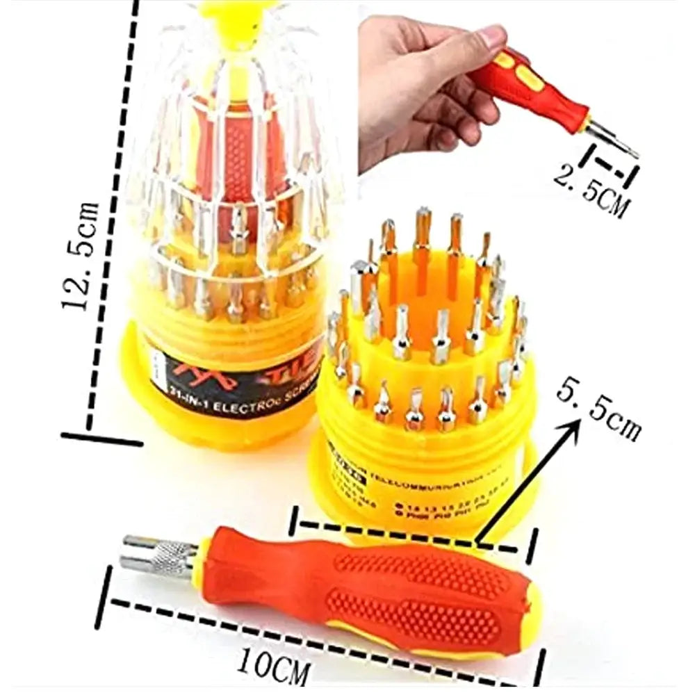31-in-1 mini screwdriver set
