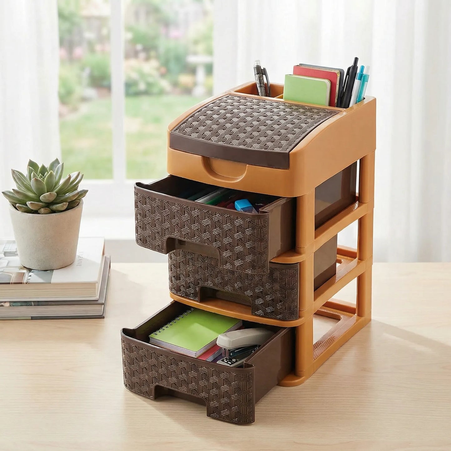 3-Layer Mini Drawer Organizer