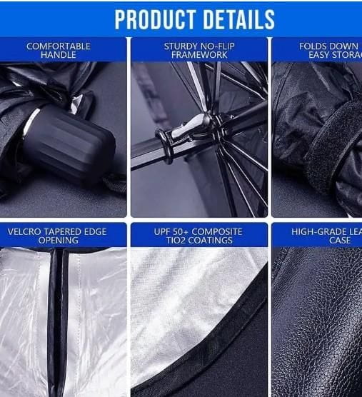Car sunshade umbrella