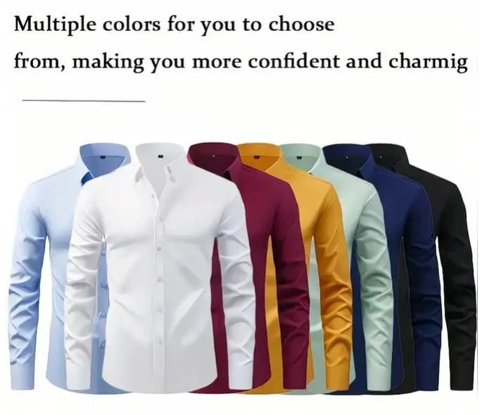 Men’s slim fit shirts – pack of 4