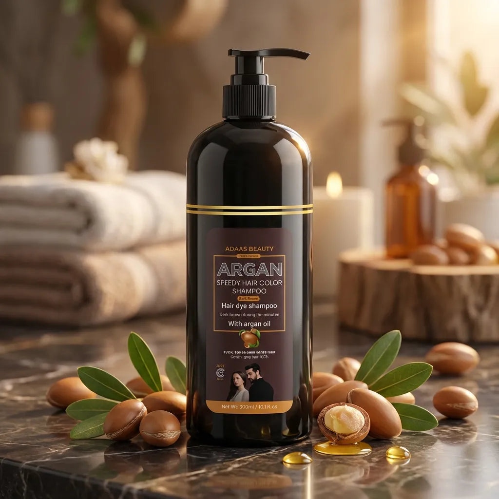Argan Hair Color Shampoo – 600ml (Pack of 2)