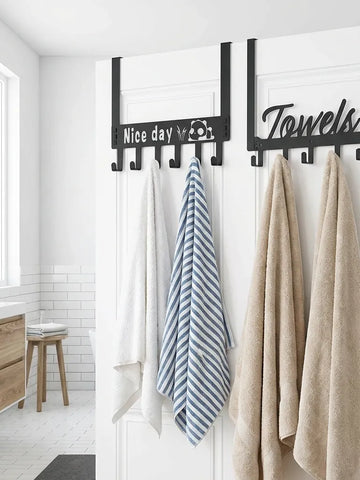 Space-Saving Over-Door Hook