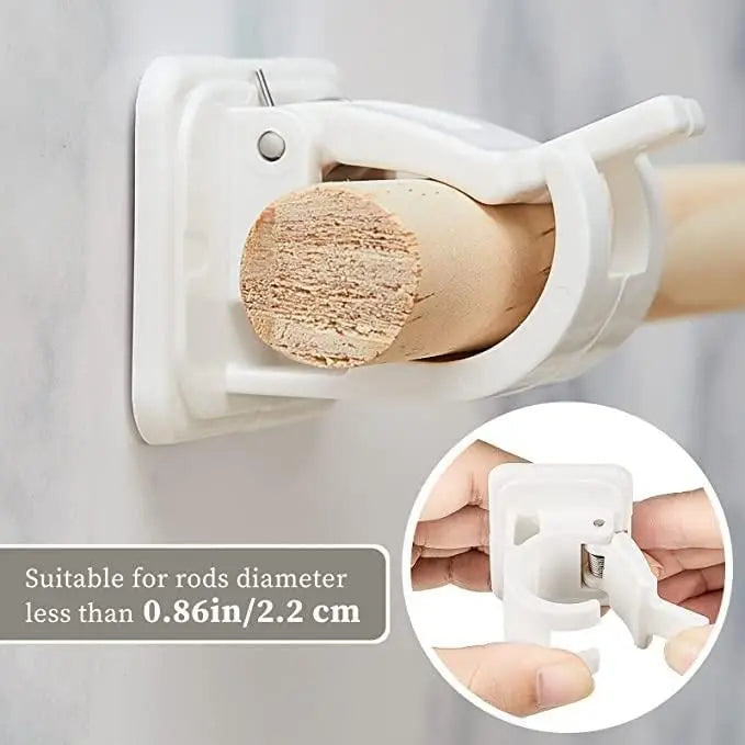 Self adhesive wall clip hooks