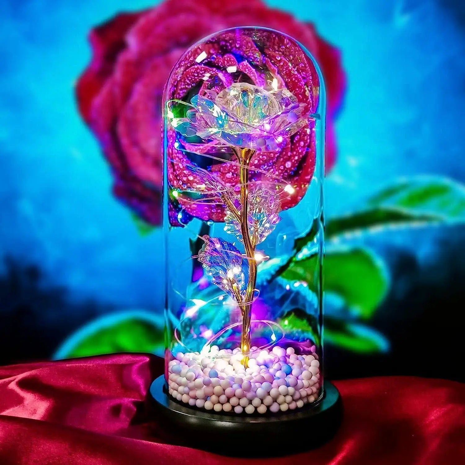 Rose light up flower