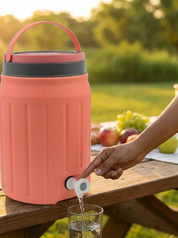 Insulated Plastic Water Rover Jug with Tap