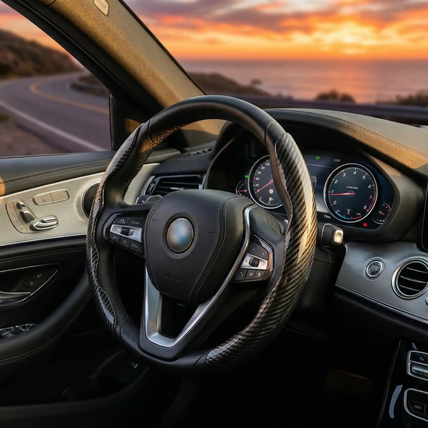 Car Steering Wheel Cover
