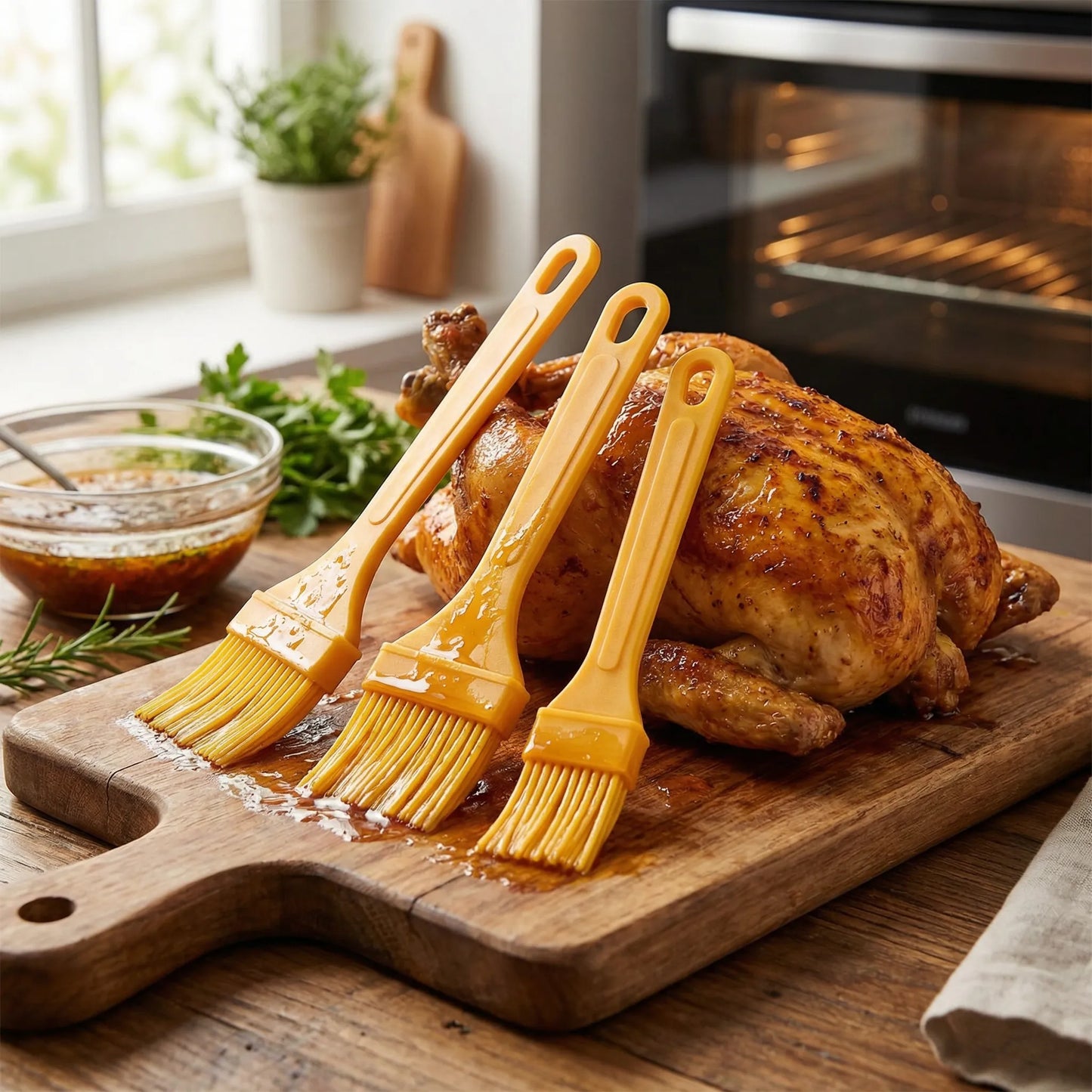 Multi-Purpose Basting Brush Set