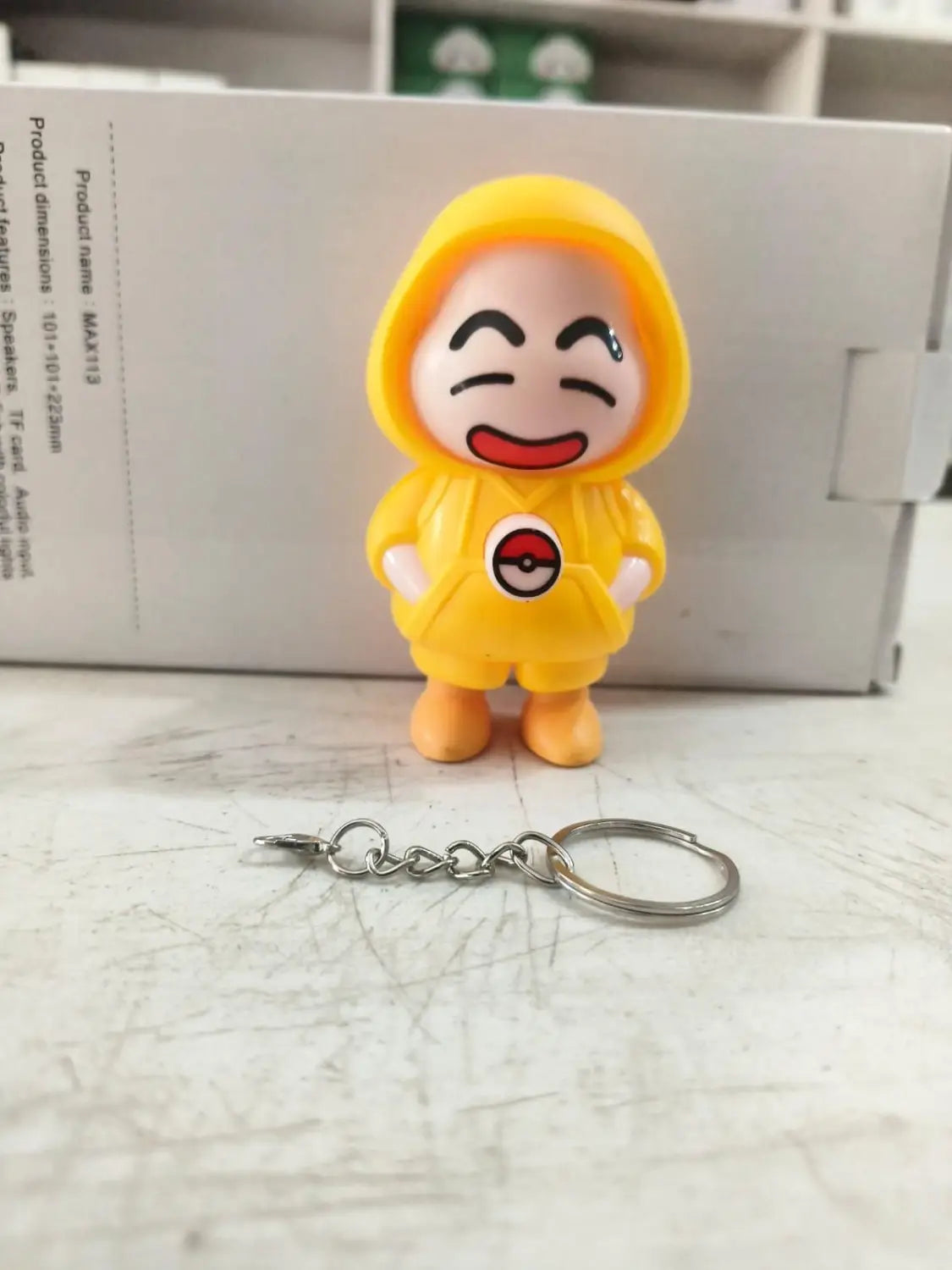 Shinchan face chaning keychain