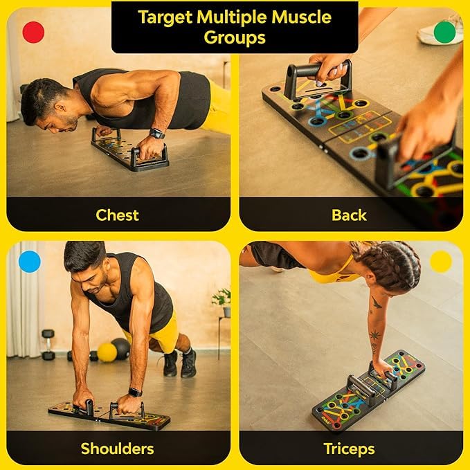 Ultimate push-up training board