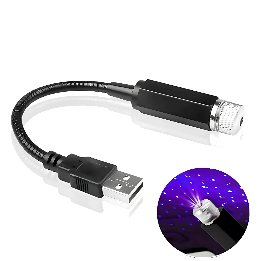 Star Lamp USB Car Fancy Light