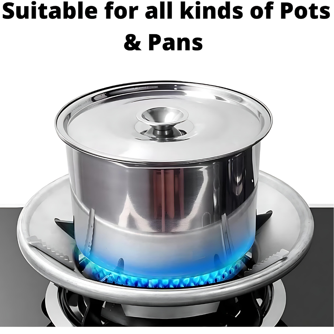 Gas Stove Fire & Windproof Saving Stand