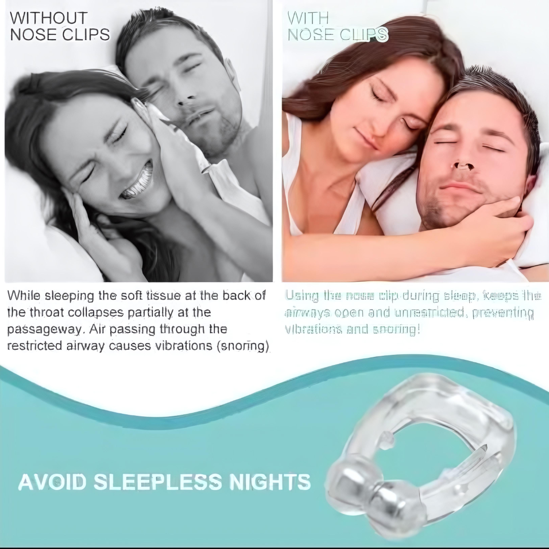 Anti Snoring Nose Clip Device