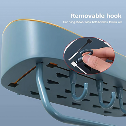 Multipurpose Plastic Kitchen Bathroom Shelf