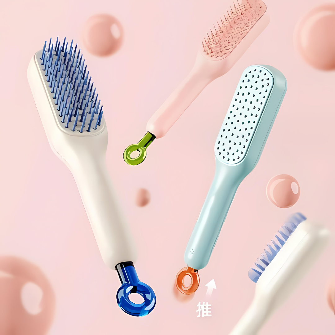 Self-Cleaning Massage Comb