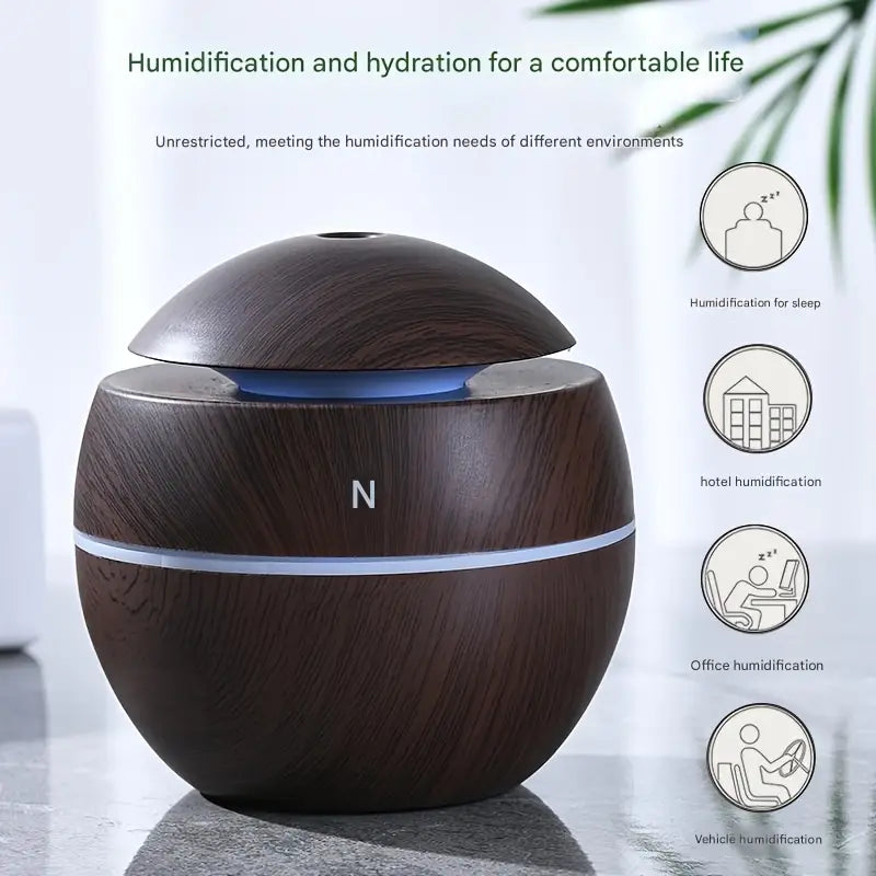Ultrasonic aromatherapy humidifier