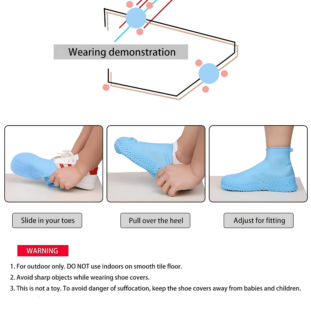 Waterproof Silicone Shoes Cover