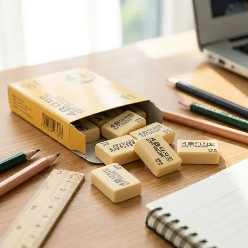 4b bulk erasers (30-pack) - office