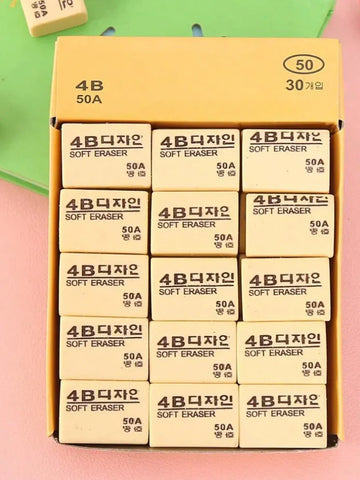 4B Bulk Erasers (30-Pack)