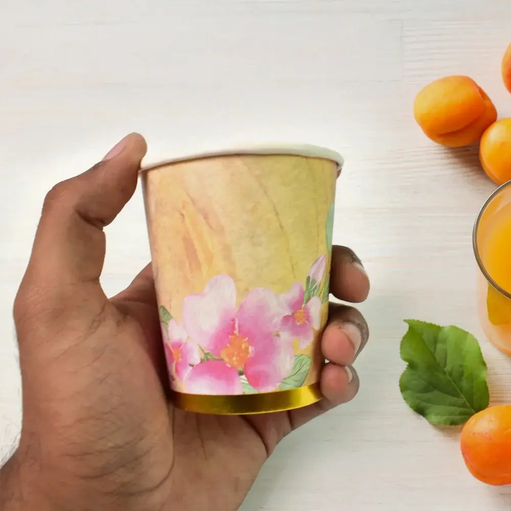 Eco-friendly disposable paper cups