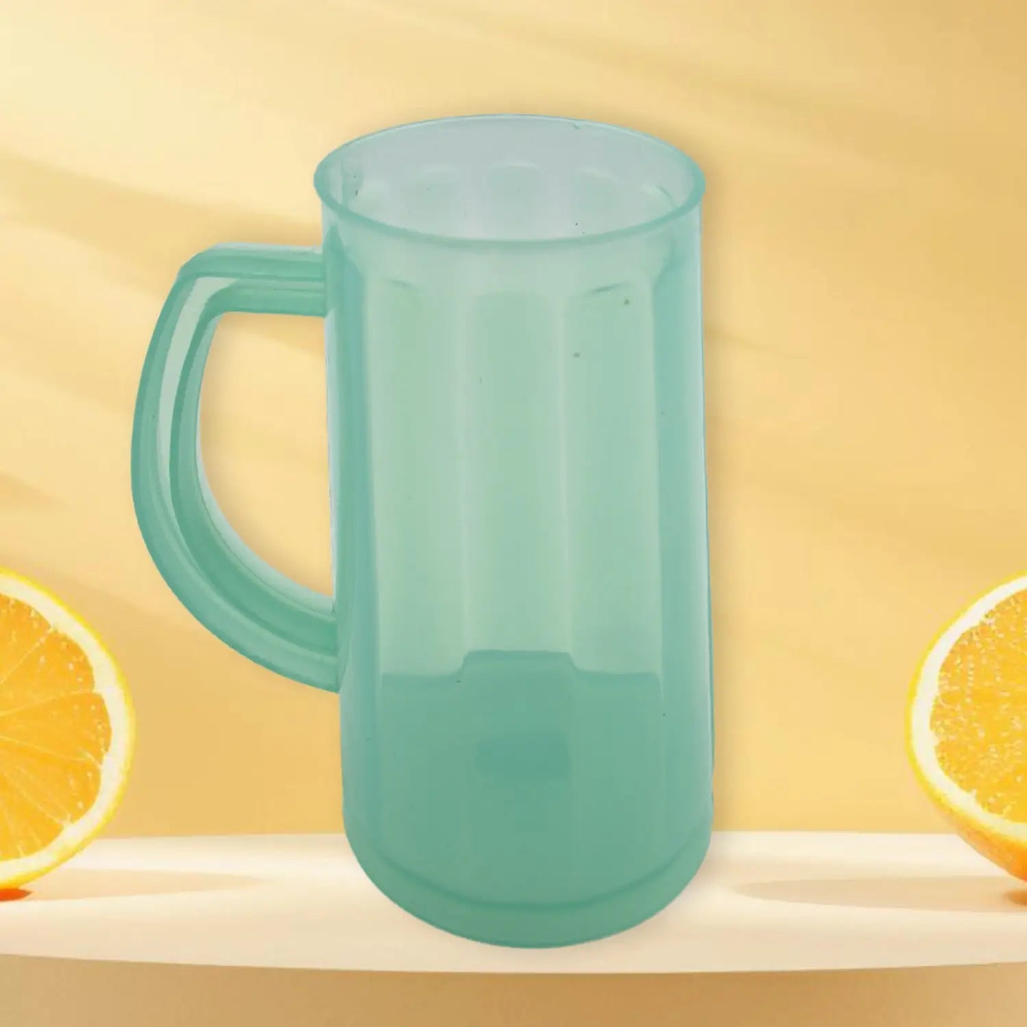 Durable plastic coffee mug
