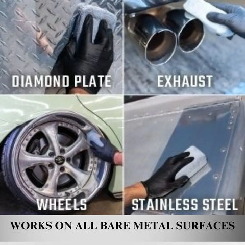 Metal & chrome shiner