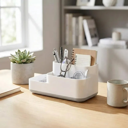 5-compartment bathroom desk organizer - home improvement