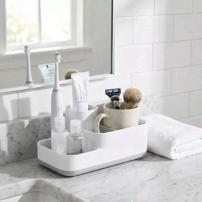 5-compartment bathroom desk organizer - home improvement