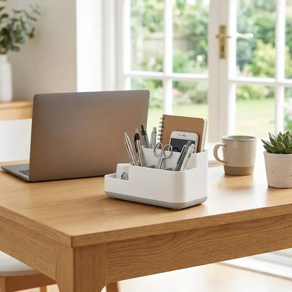 5-compartment bathroom desk organizer - home improvement