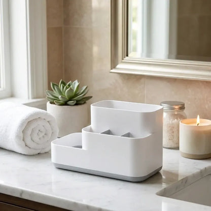 5-compartment bathroom desk organizer - home improvement