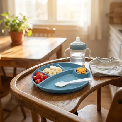 5 compartment eco plate - home & kitchen