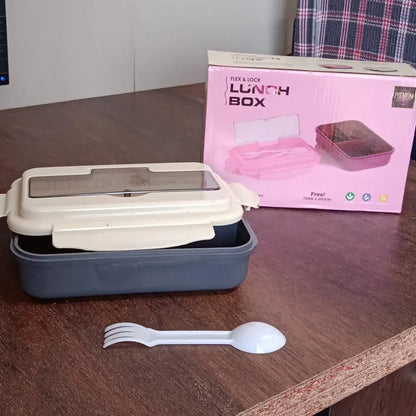 5-compartment leakproof lunch box - home & kitchen