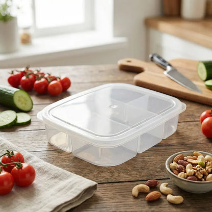 5-compartment reusable lunch box - home & kitchen