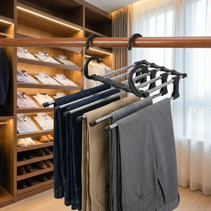 5-in-1 adjustable pants hanger - home improvement
