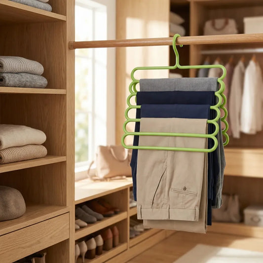 5-in-1 closet hanger organizer - home & kitchen