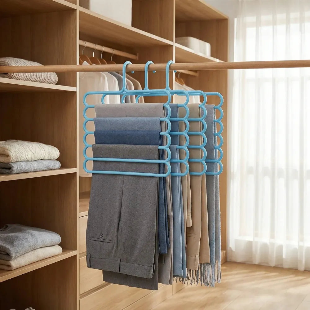 5-in-1 closet hanger organizer - home & kitchen