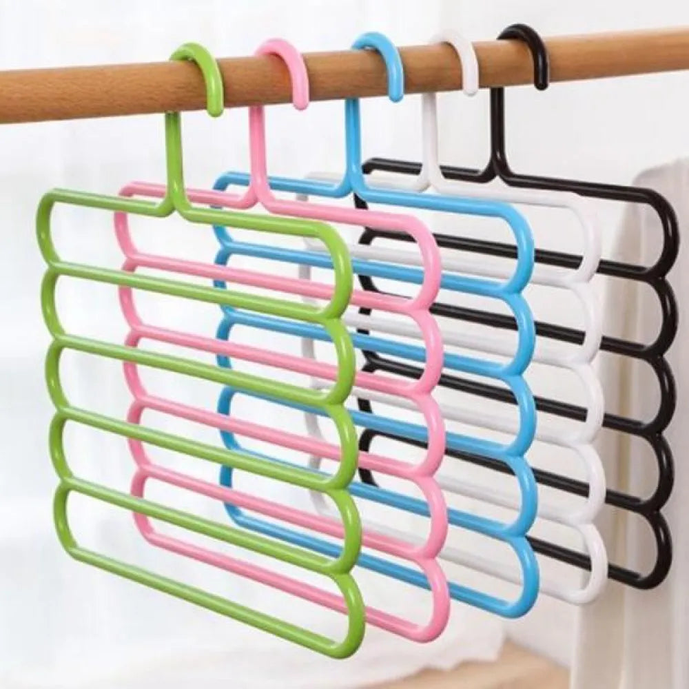 5-in-1 closet hanger organizer - home & kitchen