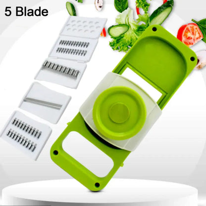 5-in-1 foldable vegetable slicer - home & kitchen