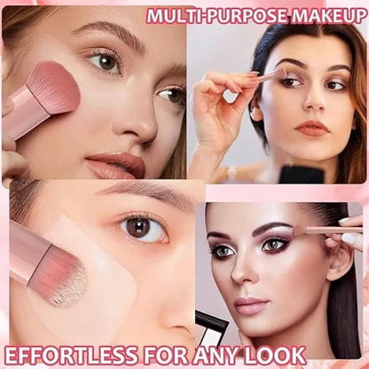 5 in 1 makeup brush set