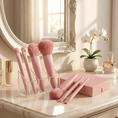 5 in 1 makeup brush set