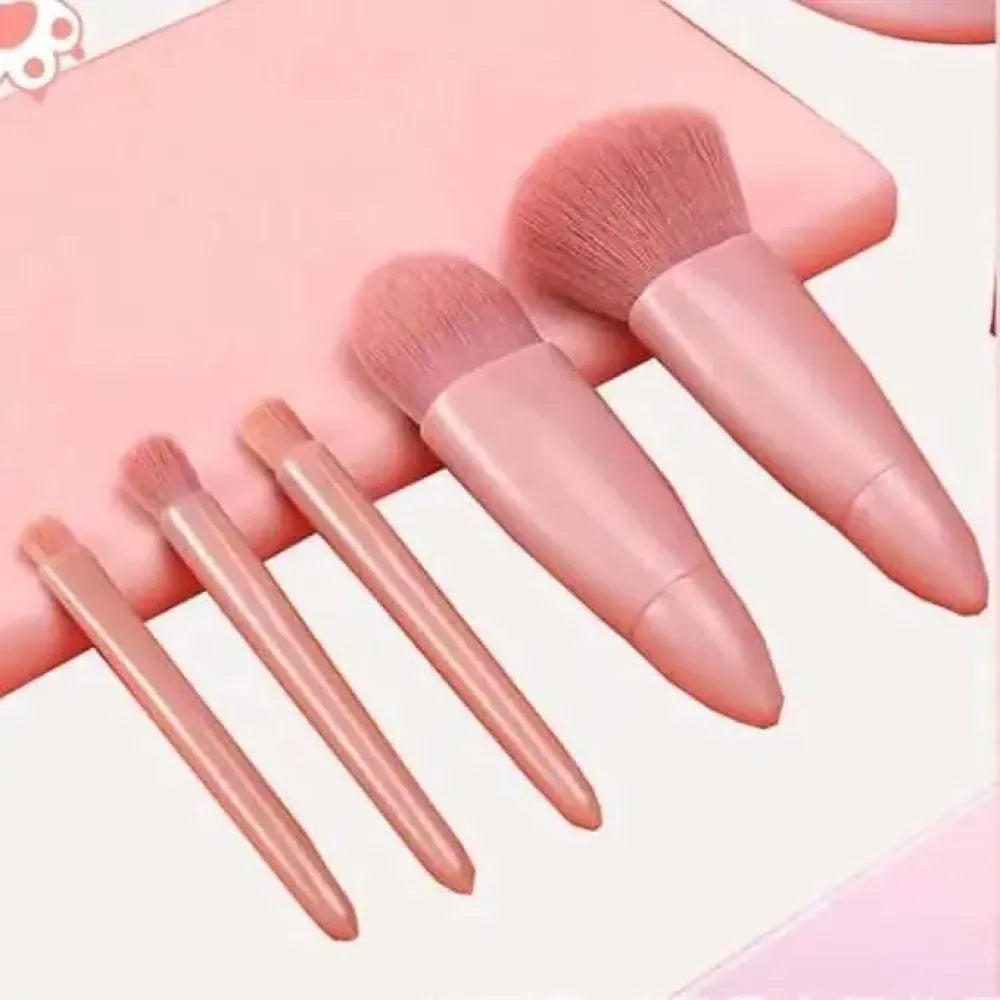 5 in 1 makeup brush set