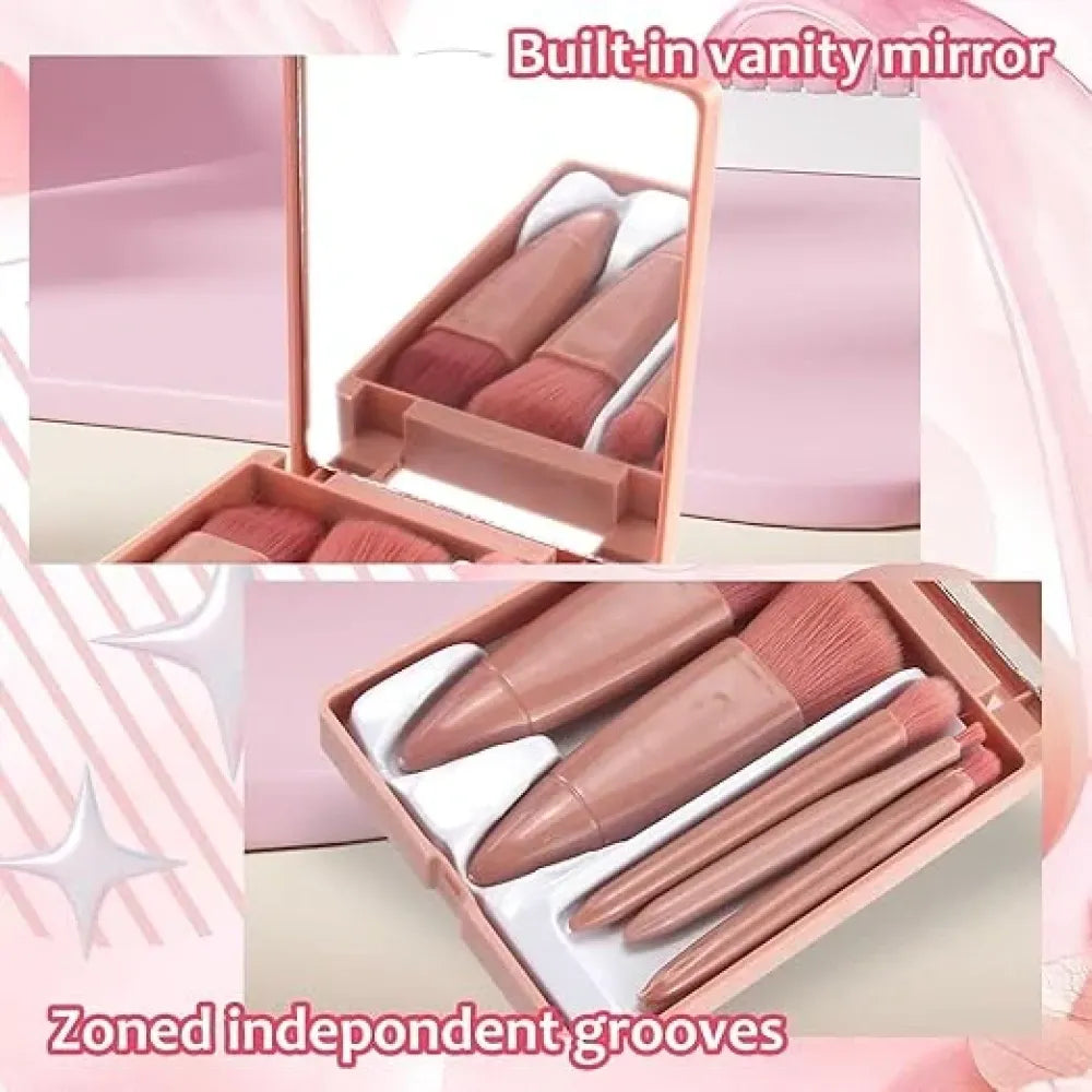 5 in 1 makeup brush set