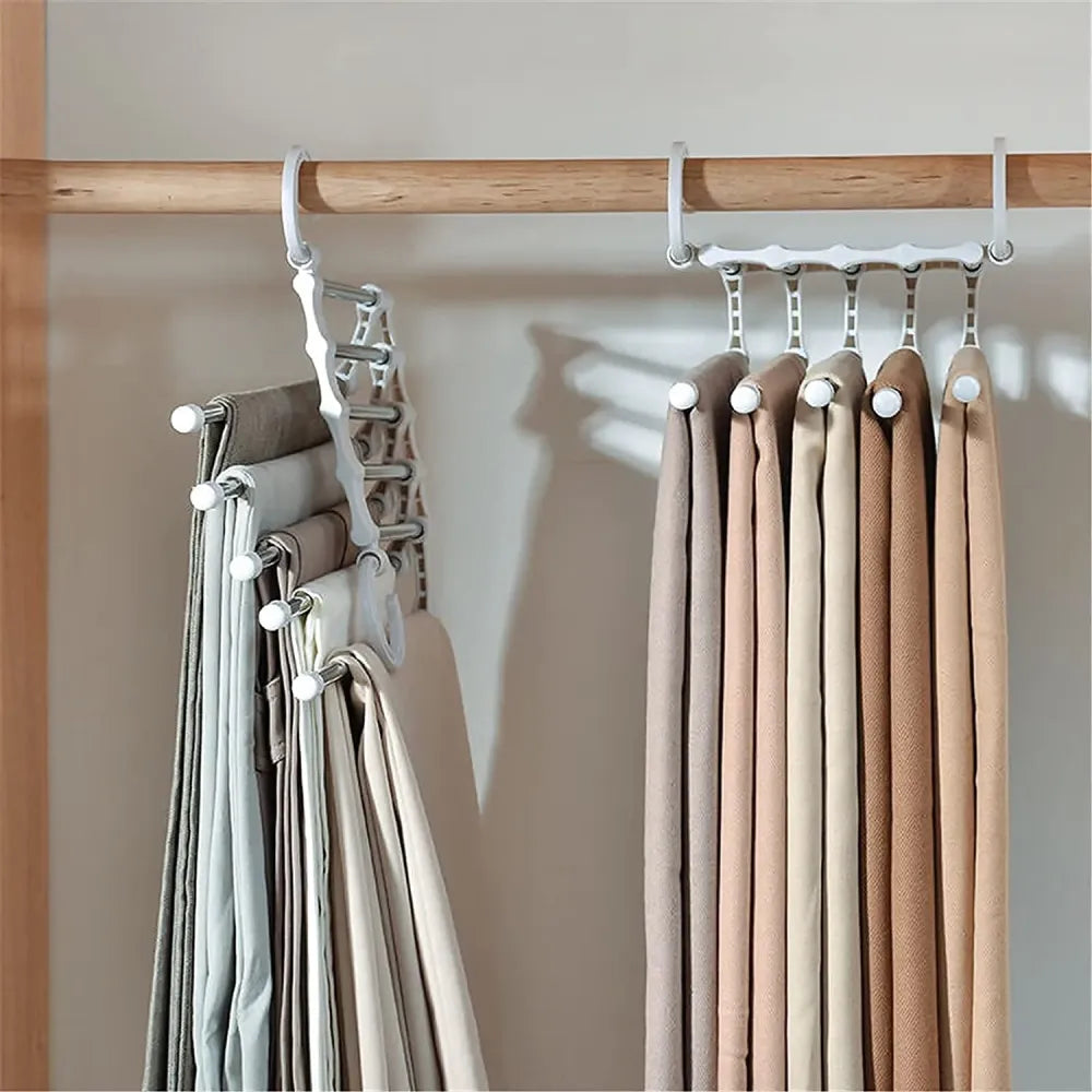 5-in-1 pant organizer hanger