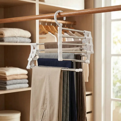 5-in-1 pant organizer hanger