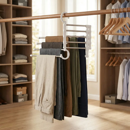 5-in-1 pant organizer hanger