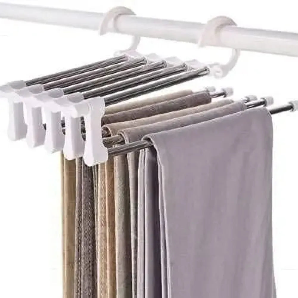 5-in-1 pant organizer hanger