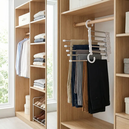 5-in-1 pant organizer hanger