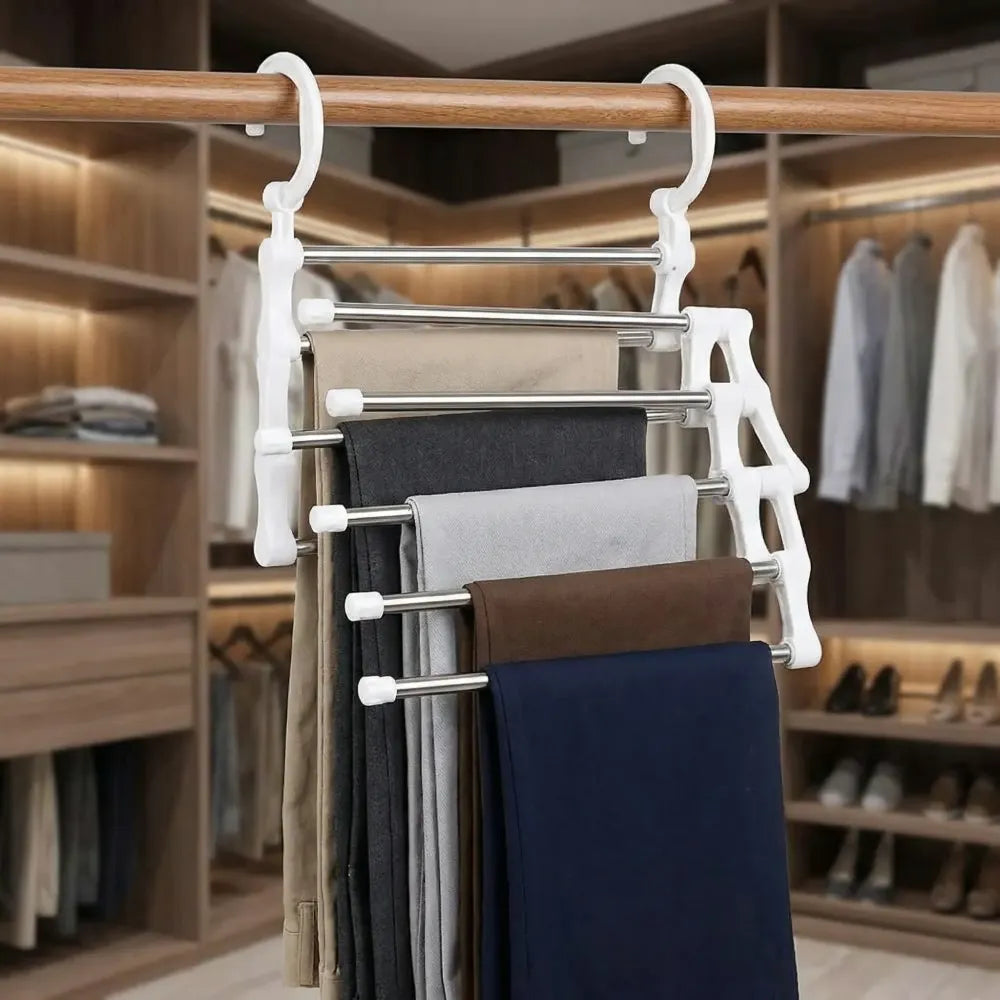 5-in-1 pant organizer hanger